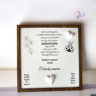 Különleges óvónői búcsúajándék – személyre szabott, szívből jövő meglepetés! Búcsúzik a Katica csoport? Lepjétek meg az...